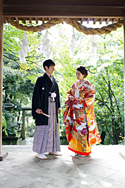 栃木　神社　結婚式　唐沢山神社　２人だけ　家族だけ　身内だけ　DIY食事会の開き方